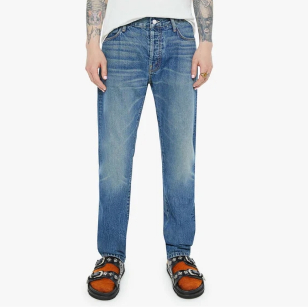 MR MOTHER NWT The Neat Ankle Step Fray Bootcamp Jeans Pants